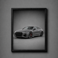 Audi RS7 Framed Poster