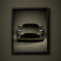 Aston Martin Vantage Framed Poster